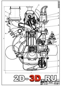 Проектируемый двигатель