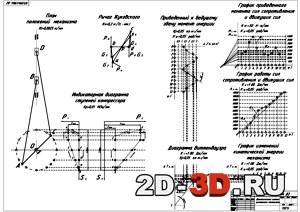 Курсовая работа по теме Проектирование и исследование механизмов двухцилиндрового ДВС