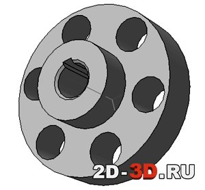 Полумувта в 3d