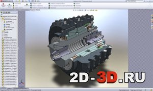 3d модель в SolidWorks