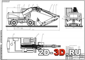 Экскаватор Caterpillar M318D (общий вид)