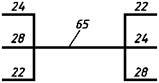 Номера групп трубопроводов проставляют около линий - выносок