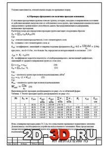 Проверка фундамента по величине просадки основания