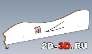 3d модель боковинки