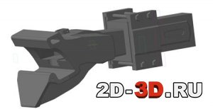 3d модель хвостовой болванки
