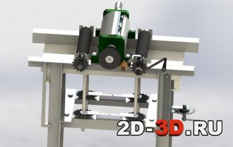3d модель станка