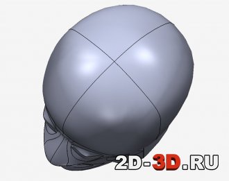3D модель головы изображение 7