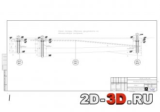 Схема посадки свайного фундамента
