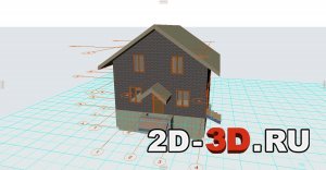 3D модель дома