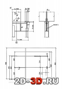 Расчет конструирование верхней и нижней частей колонны