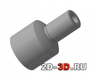 Головка штока 3d модель