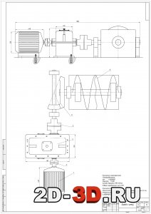 Проектирование привода к шнеку, состоящего из электродвигателя, редуктора, муфт и открытой конической передачи