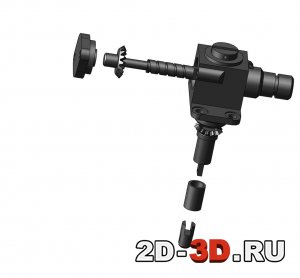 Редуктор (с разносом) 3D Модель