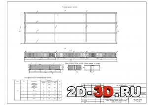 Клеефанерная панель, Разрез 1-1, 2-2, Стык панель