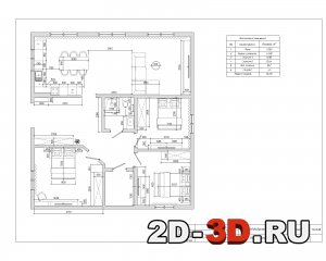 Дизайн проект дома 110 кв.м. Рабочая документация