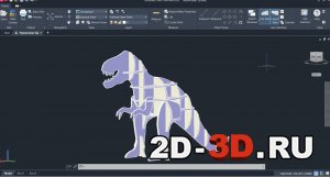 3d модель динозавра