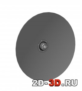 Дисковый рабочий орган 3D модель