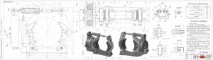 Тормоз ТКП-500 3D модель и чертежи