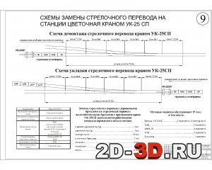 Планово-предупредительный ремонт ж.д. перегона в "окно" с ведущей машиной "ВПР-02"/"DUOMATIC 09-21 GSM", а также проведена замена стрелочного перевода проекта 2498 на новый проект 1740 с применением крана УК-25СП
