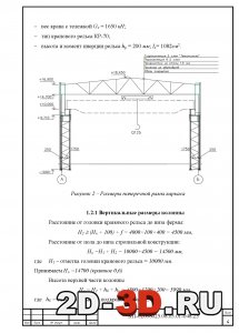 Вертикальные размеры колонны