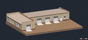 Капитальный ремонт здания гаража (лит. "Б") КГАОУ "Казачий кадетский корпус"