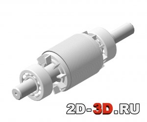 якорь - сборочная 3D модель