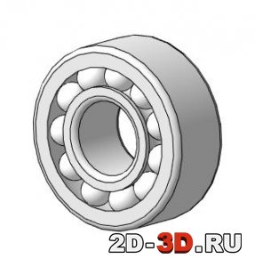 подшибник  - сборочная 3D модель